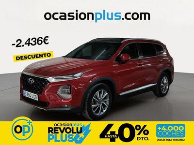 Usado Hyundai Santa Fe 200 CV (147 kW) 2019 Rojo SUV