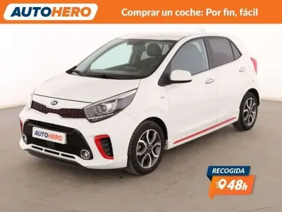 Usado Kia Picanto GT-Line 84 CV (61 kW) 2019 Blanco Utilitario
