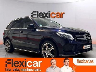 Usado Mercedes GLE250 204 CV (150 kW) 2017 Azul SUV