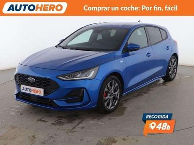 Azul Usado 2022 Ford Focus ST-Line Berlina | 18.094 € (Buen precio)