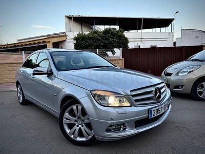 Usado Mercedes C320 Avantgarde 224 CV (164 kW) 2009 Gris / plata Berlina