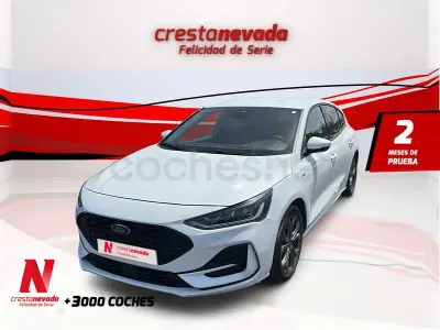 Usado Ford Focus ST-Line 125 CV (91 kW) 2022 Blanco Berlina