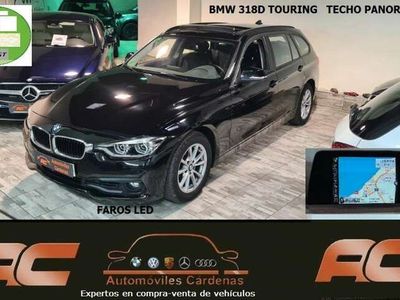 usado BMW 318 Serie 3 Touring D TECHO-CAMARA T-GPS-FAROS LED