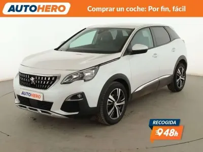 Usado Peugeot 3008 Allure 131 CV (96 kW) 2019 Blanco SUV