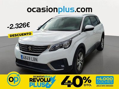 Usado Peugeot 5008 Active 130 CV (95 kW) 2019 Blanco SUV