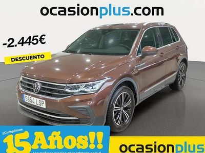 Usado VW Tiguan Life 150 CV (110 kW) 2021 Marrón SUV