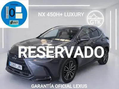 Usado Lexus NX450h+ Luxury Line 306 CV (225 kW) 2022 Gris / plata SUV