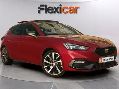 Usado Seat Leon FR 150 CV (110 kW) 2020 Rojo Utilitario