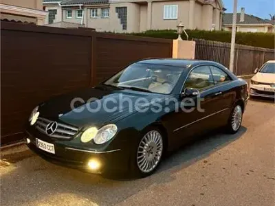 Usado Mercedes CLK320 Elegance 218 CV (160 kW) 2002 Verde Coupe