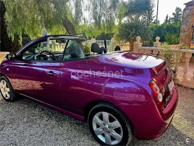 Occasion Nissan Micra C+C Tekna 88 PK (64 kW) 2006 Paars Cabriolet