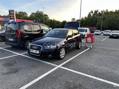 Usado Audi A3 Ambition 140 CV (102 kW) 2008 Azul Utilitario