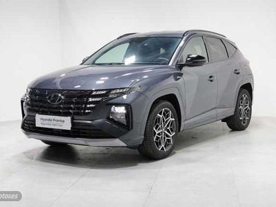 Usado Hyundai Tucson N Line 150 CV (110 kW) 2022 Gris SUV
