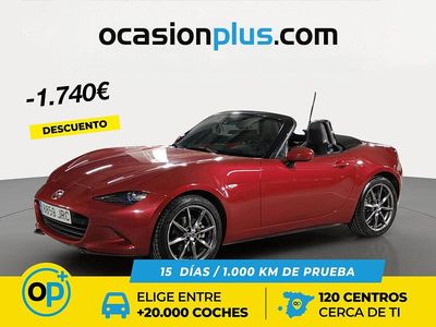 Rojo Usado 2016 Mazda MX5 Inclusive Descapotable | 19.250 € (Buen precio)