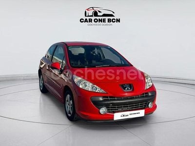 Usado Peugeot 207 Sport 95 CV (69 kW) 2009 Rojo Berlina