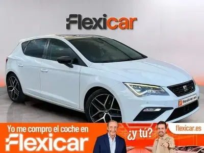 Usado Seat Leon FR 190 CV (139 kW) 2019 Negro Berlina