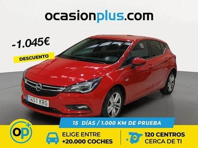 Rojo Usado 2018 Opel Astra Selective | 11.500 € (Precio justo)