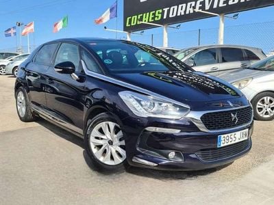 Usado DS Automobiles DS5 Style 120 CV (88 kW) 2017 Negro Utilitario