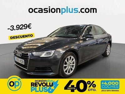 Usado Audi A4 Advanced 218 CV (160 kW) 2017 Gris / plata Berlina