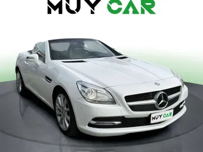 Usado Mercedes SLK250 204 CV (150 kW) 2015 Blanco Descapotable