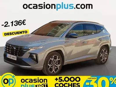 Usado Hyundai Tucson N Line 150 CV (110 kW) 2023 Gris SUV