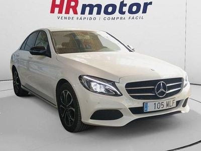 Usado Mercedes C200 137 CV (100 kW) 2018 Negro Berlina