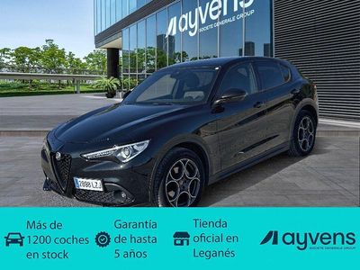 Negro Usado 2022 Alfa Romeo Stelvio Sprint SUV | 29.100 € (Precio justo)