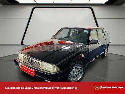 Negro Usado 1987 Alfa Romeo 75 Berlina | 17.900 €