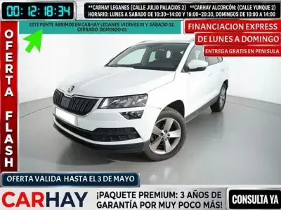 Occasion Skoda Karoq Ambition 150 ch (110 kW) 2021 Blanc SUV