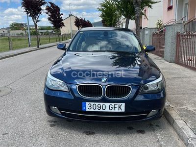 Usado BMW 520 163 CV (119 kW) 2008 Azul Berlina