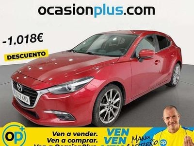 Usado Mazda 3 Edition 150 CV (110 kW) 2018 Rojo Utilitario