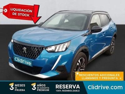 Usado Peugeot 2008 GT 130 CV (95 kW) 2022 Azul SUV