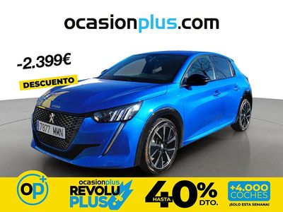Usado Peugeot 208 GT 100 CV (73 kW) 2024 Azul Utilitario