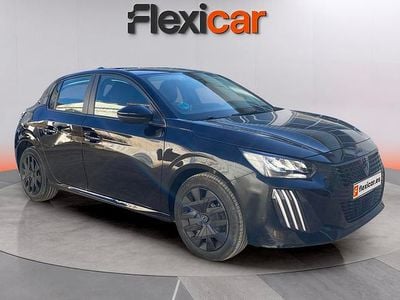 Usado Peugeot 208 Active 100 CV (73 kW) 2024 Negro Utilitario
