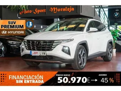 Usado Hyundai Tucson Style 265 CV (194 kW) 2021 Blanco SUV