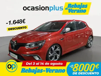 Usado Renault Mégane GT Line GT 205 CV (150 kW) 2017 Rojo Berlina