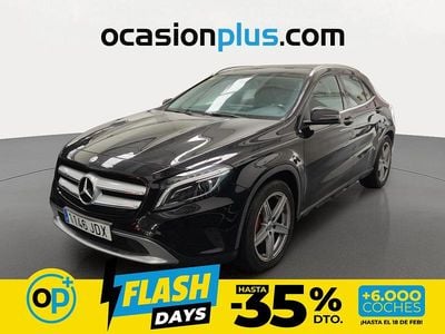 Usado Mercedes GLA200 Style 136 CV (100 kW) 2015 Negro SUV