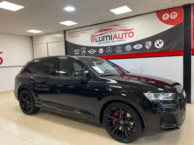 Usado Audi Q7 S-line plus 381 CV (280 kW) 2021 Negro SUV