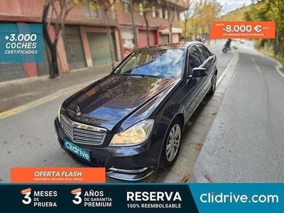 Negro Usado 2011 Mercedes C200 Avantgarde Edition Berlina | 8390 € (Super precio)