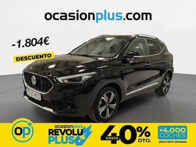 Usado MG ZS Comfort 106 CV (77 kW) 2022 Negro Pickup/Camioneta