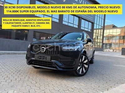Negro Usado 2023 Volvo XC90 Plus SUV | 55.995 € (Un poco caro)