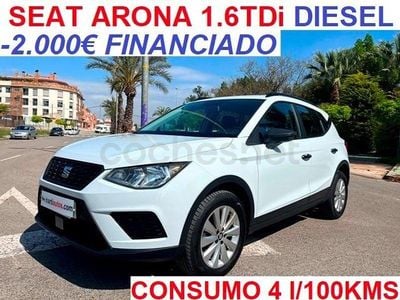Usado Seat Arona Reference 95 CV (69 kW) 2019 Blanco SUV