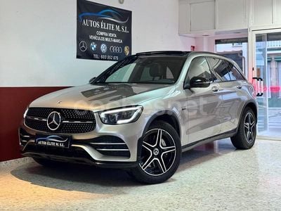 Gris / plata Usado 2021 Mercedes GLC300e SUV | 37.950 € (Buen precio)