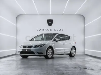 Usado Seat Leon Style 105 CV (77 kW) 2013 Blanco Berlina