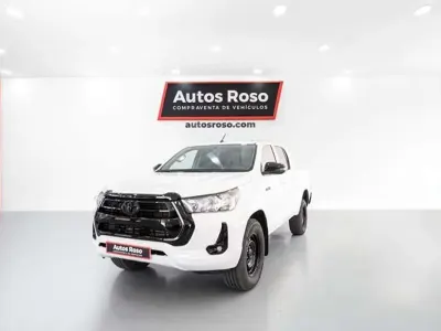 Usado Toyota HiLux 150 CV (110 kW) 2021 Blanco Pickup/Camioneta