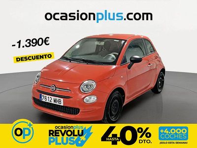 Usado Fiat 500 70 CV (51 kW) 2023 Naranja Utilitario