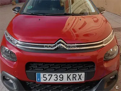 Usado Citroën C3 Feel 82 CV (60 kW) 2018 Rojo Utilitario