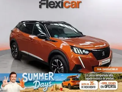Usado Peugeot 2008 GT 130 CV (95 kW) 2022 Naranja SUV