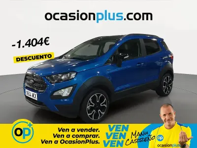 Usado Ford Ecosport Active 125 CV (91 kW) 2022 Azul SUV
