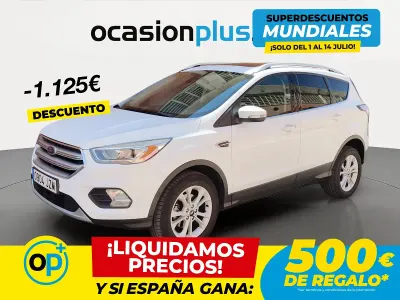 Usado Ford Kuga Titanium 150 CV (110 kW) 2017 Blanco SUV