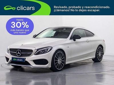 Usado Mercedes C43 AMG AMG 367 CV (269 kW) 2018 Blanco Coupe